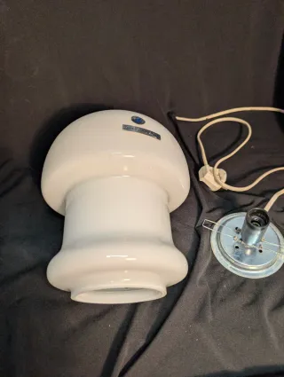 Lámpara Hongo Cristal Murano Italia