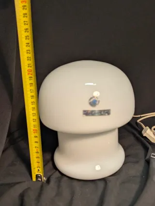 Lámpara Hongo Cristal Murano Italia