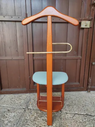 Galán de noche madera y asiento