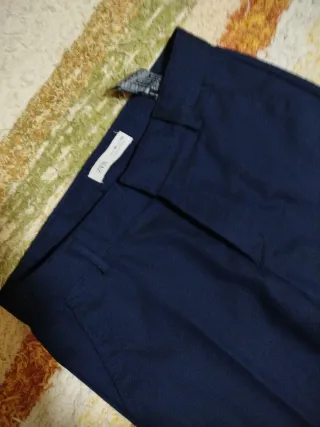 Traje Zara azul marino talla 10