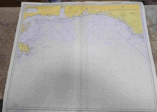 LOTE 50 CARTAS NAUTICAS MUNDIALES MERCANTE '60 '70