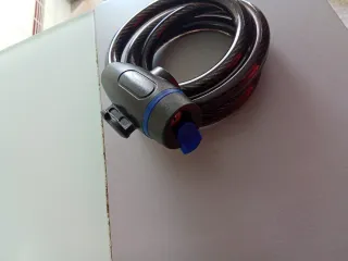 Candado RBR Negro y Azul