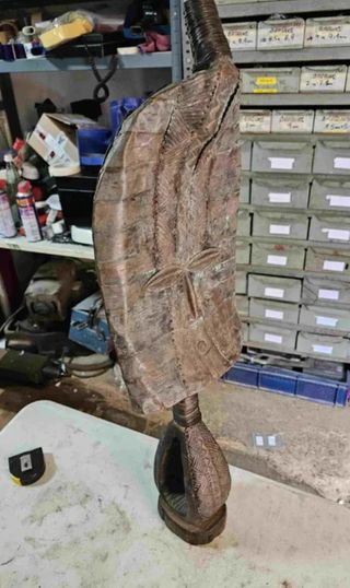 EXCEPCIONAL FIGURA RELICARIO KOTA DE GABON