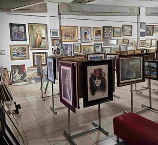 EXCEPCIONAL FIGURA RELICARIO KOTA DE GABON