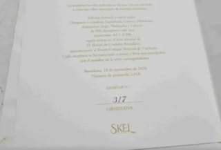 MASCARA DE TUTANKHAMON SKEL DE BRONCE NUMERADA