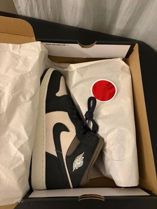 Air Jordan 1 Mid SE Donna Beige Nero