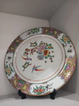 Piatto Antica Cina stile Satsuma -Imari