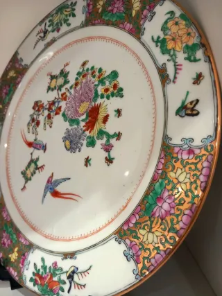 Piatto Antica Cina stile Satsuma -Imari