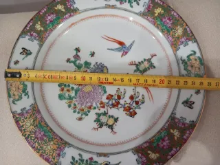 Piatto Antica Cina stile Satsuma -Imari