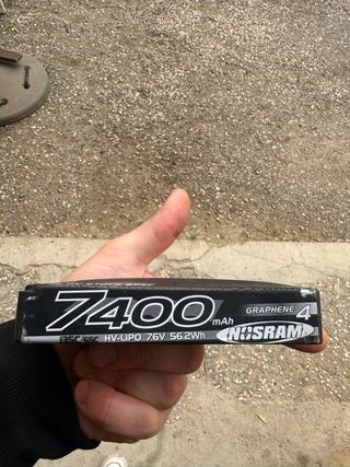 Batteria Lipo Nosram Graphene 7400mAh 7.6V