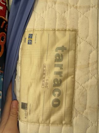 Cama 105 con somier y cabecero