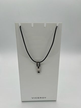 Collar Viceroy acero y Negro