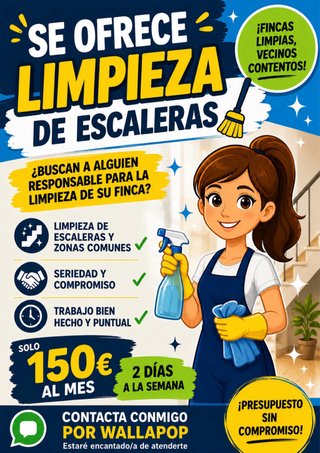 Limpieza escaleras