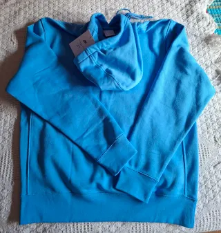 Sudadera Nike con capucha azul Talla M