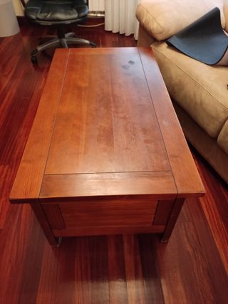 Mesa de centro de madera