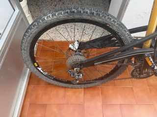 Bicicleta Orbea Full Suspension Amarilla