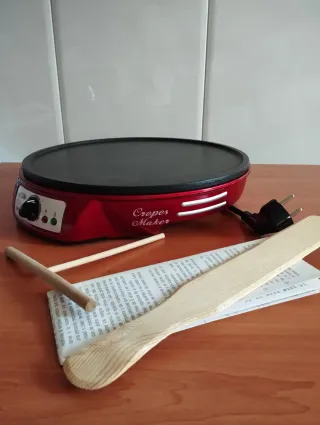 Crepera Eléctrica Roja