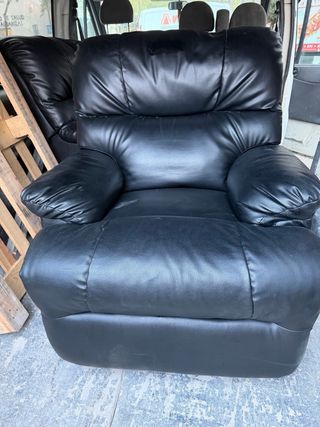 2 Sofás Eléctricos Reclinables Piel Sintética
