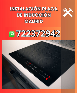 Instalación placa de inducción Madrid