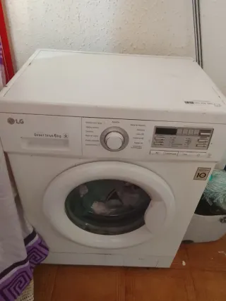 Lavadora LG Direct Drive 6kg