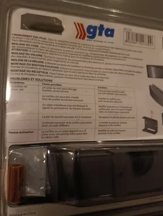 Campanello senza fili GTA C730