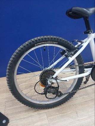 Bicicleta niños 20 Pulgadas MTB Rockrider ST 120 Blanco