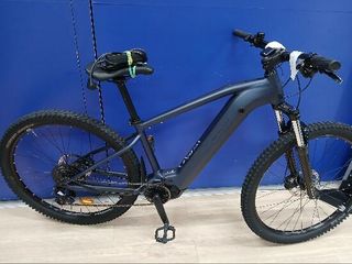 Bicicleta eléctrica montaña E-Expl 520 azul noche