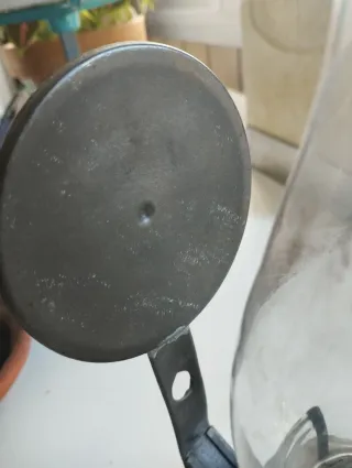 Antigua lámpara de aceite