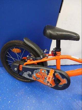 Bicicleta niños 16 pulgadas Btwin 500 Robot naranja 4,5-6