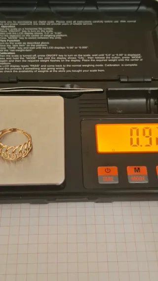 Anillo 18kt Oro
