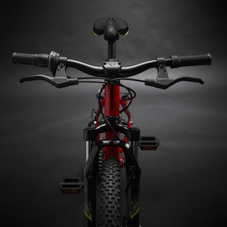 Bicicleta niños 20 pulgadas aluminio Rockrider ST 900 rojo
