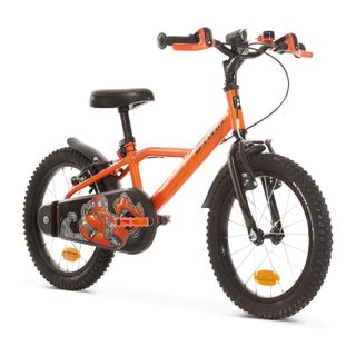 Bicicleta niños 16 pulgadas Btwin 500 Robot naranja 4,5-6