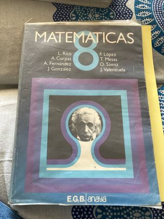 Lubro matematicas 8