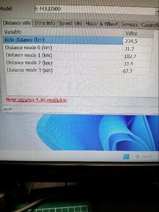 Bicicleta Plegable Eléctrica E Fold 500 Azul