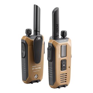 Maletín de 2 walkie talkies recargables por USB - 10 km -