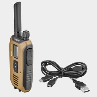 Maletín de 2 walkie talkies recargables por USB - 10 km -
