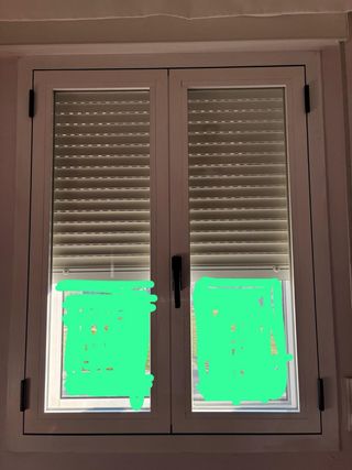 Ventanas aluminio blanco (5 unidades)
