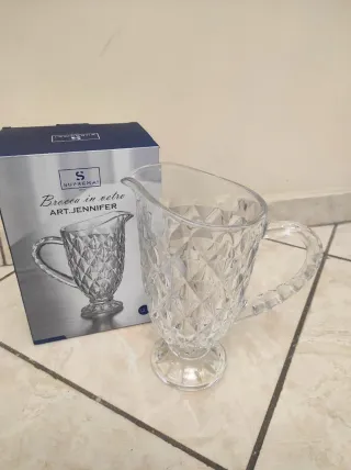 Brocca in vetro lavorato 1,2 L "Suprema"