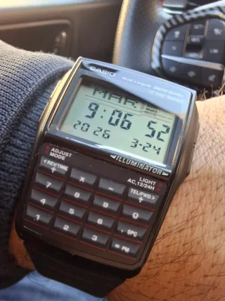 Casio Data Bank Calculadora Reloj