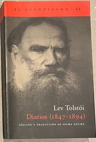 Libro Diarios 1847-1894 tapa blanda español