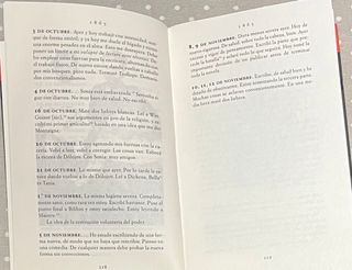 Libro Diarios 1847-1894 tapa blanda español