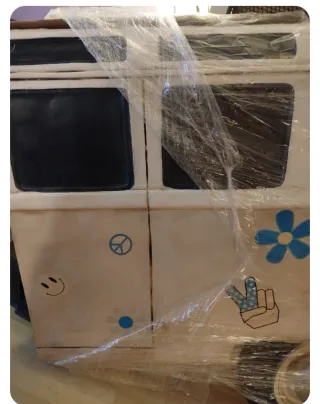 Furgo tipo Volkswagen Decorativa