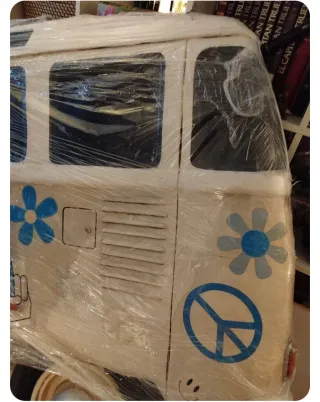 Furgo tipo Volkswagen Decorativa