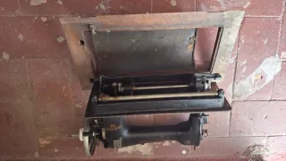 Cuerpo Máquina Coser Antigua Metal