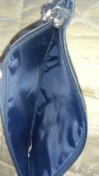 Pochette Guess in jeans blu