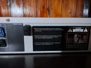 Reproductor DVD LG DVS7900 VHS