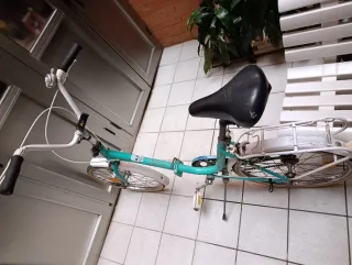 Bicicleta Plegable Verde GAC