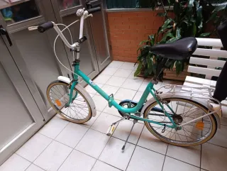 Bicicleta Plegable Verde GAC