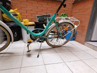 Bicicleta Plegable Verde GAC