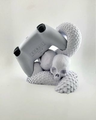 Soporte Mando PS5 Serpiente Calavera